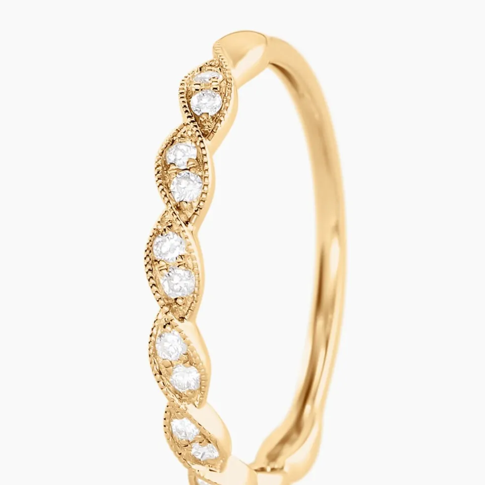 Alliance Othniel Or Jaune Diamant