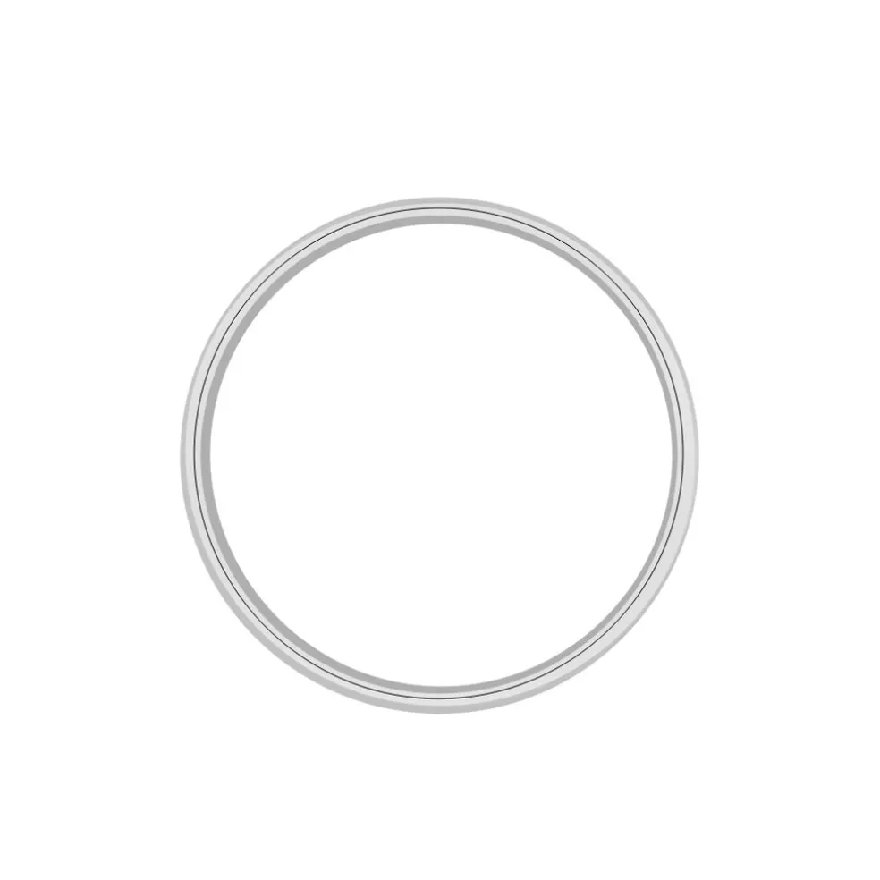 Alliance Padarge Ruban Plat Palladium Blanc