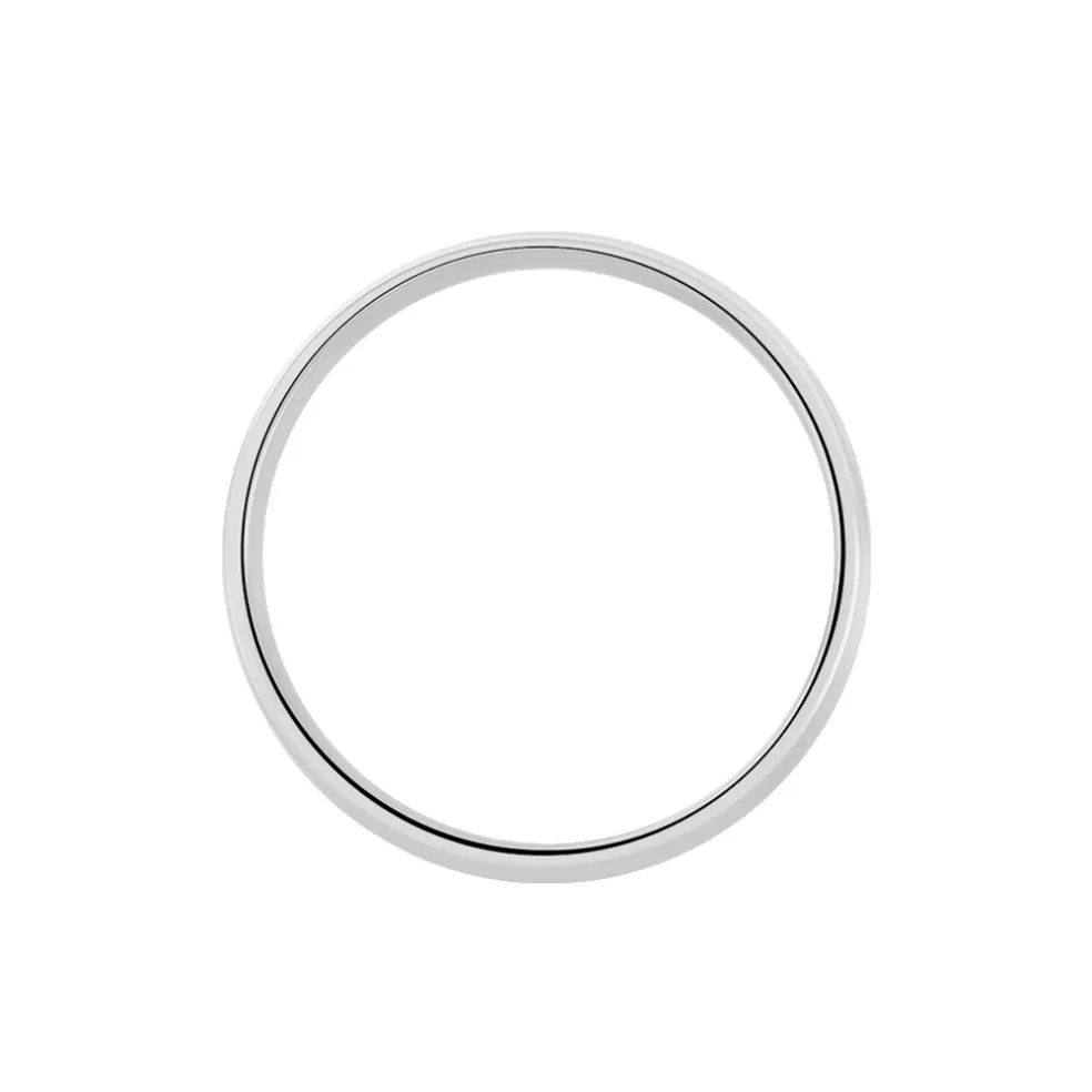 Alliance Padrig Ruban Plat Palladium Blanc