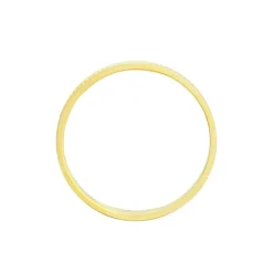 Alliance Perlee Ruban Plat Or Jaune