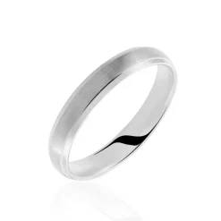 Alliance Phil Ruban Bombé Platine Blanc