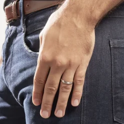 Alliance Phil Ruban Bombé Platine Blanc