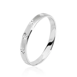 Alliance Pricilia Ruban Plat Or Blanc