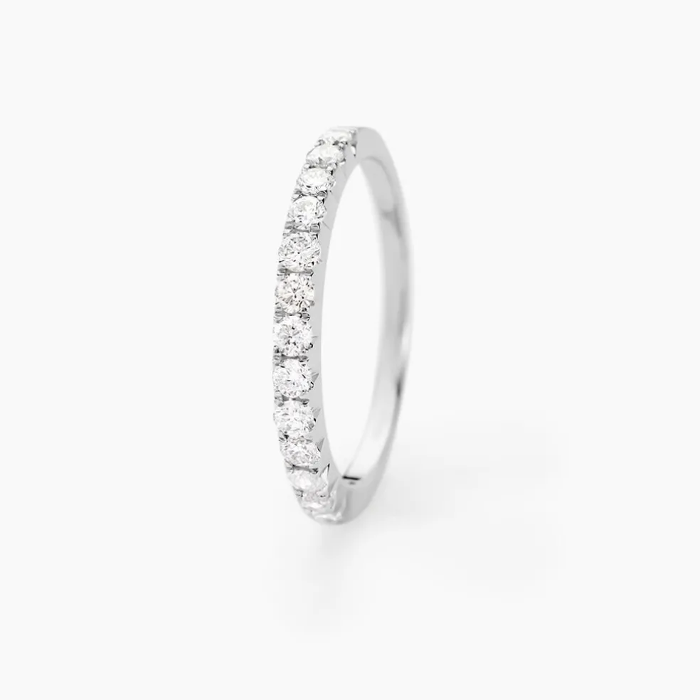 Alliance Pristina Or Blanc Diamant