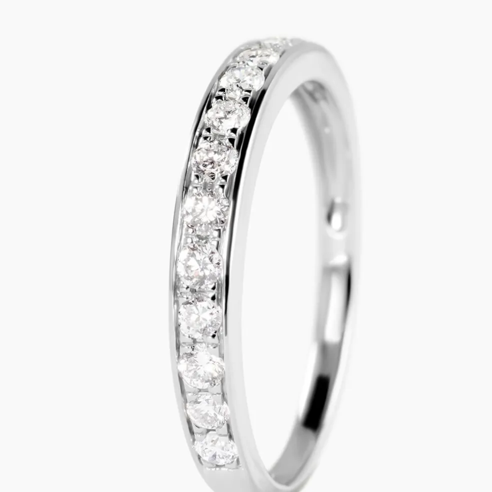 Alliance Rhea Ld Platine Blanc Diamant Synthétique