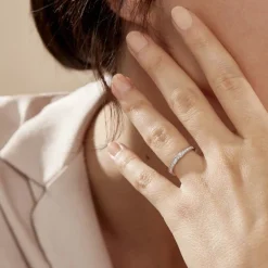 Alliance Rhea Or Blanc Diamant