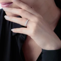 Alliance Rhea Or Blanc Diamant