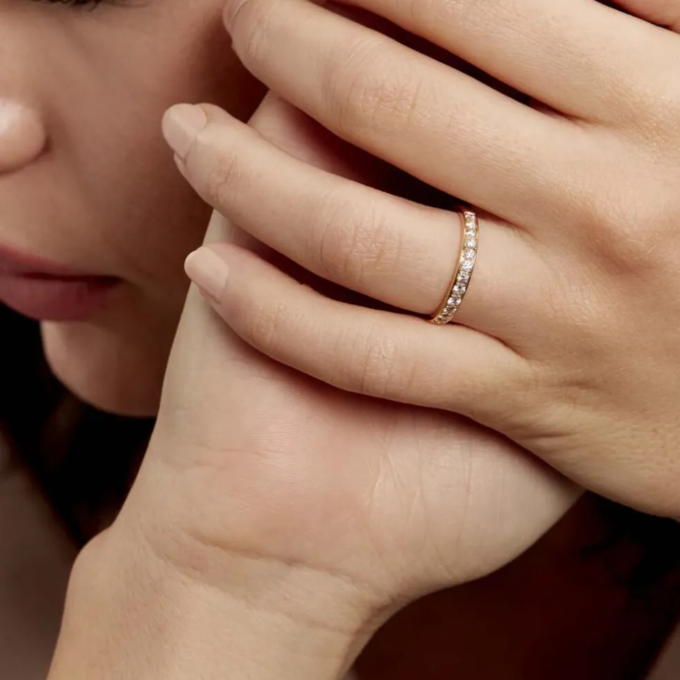 Alliance Rhea Or Jaune Diamant