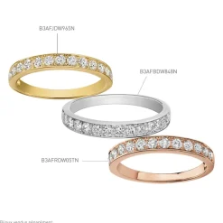 Alliance Rhea Or Rose Diamant