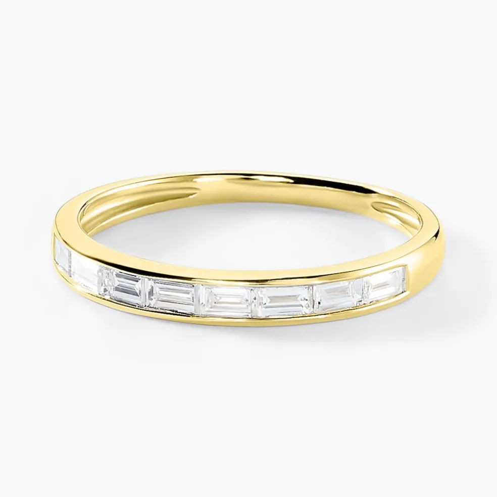 Alliance Rheanna Or Jaune Diamant Synthétique