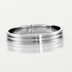 Alliance Rhodium Ruban Plat Palladium Bicolore