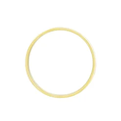 Alliance Romaine Demi Jonc Classique Or Bicolore