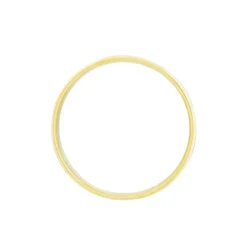 Alliance Romaine Ruban Bombé Or Bicolore