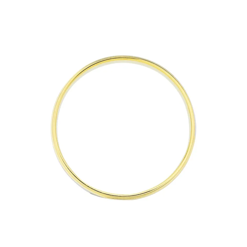 Alliance Romaine Ruban Plat Or Bicolore