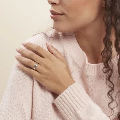 Alliance Romaine Ruban Plat Or Bicolore