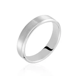 Alliance Rominus Ruban Plat Palladium Blanc