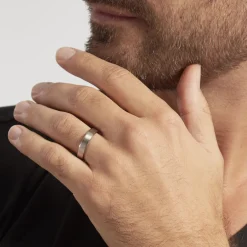 Alliance Rominus Ruban Plat Palladium Blanc