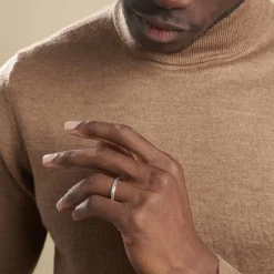 Alliance Samiha Ruban Plat Or Blanc