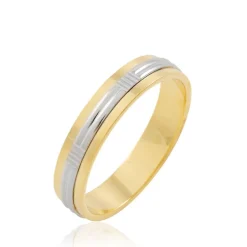 Alliance Sequana Ruban Plat Or Bicolore