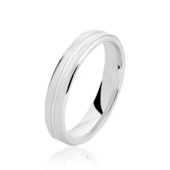 Alliance Shalena Ruban Plat Or Blanc