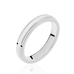 Alliance Sibylla Ruban Plat Or Bicolore