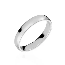 Alliance Sirona Demi Jonc Confort Or Blanc