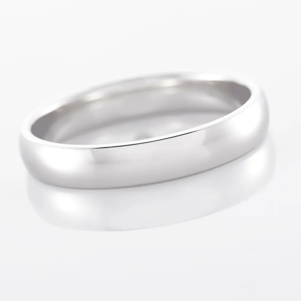 Alliance Sirona Demi Jonc Confort Or Blanc