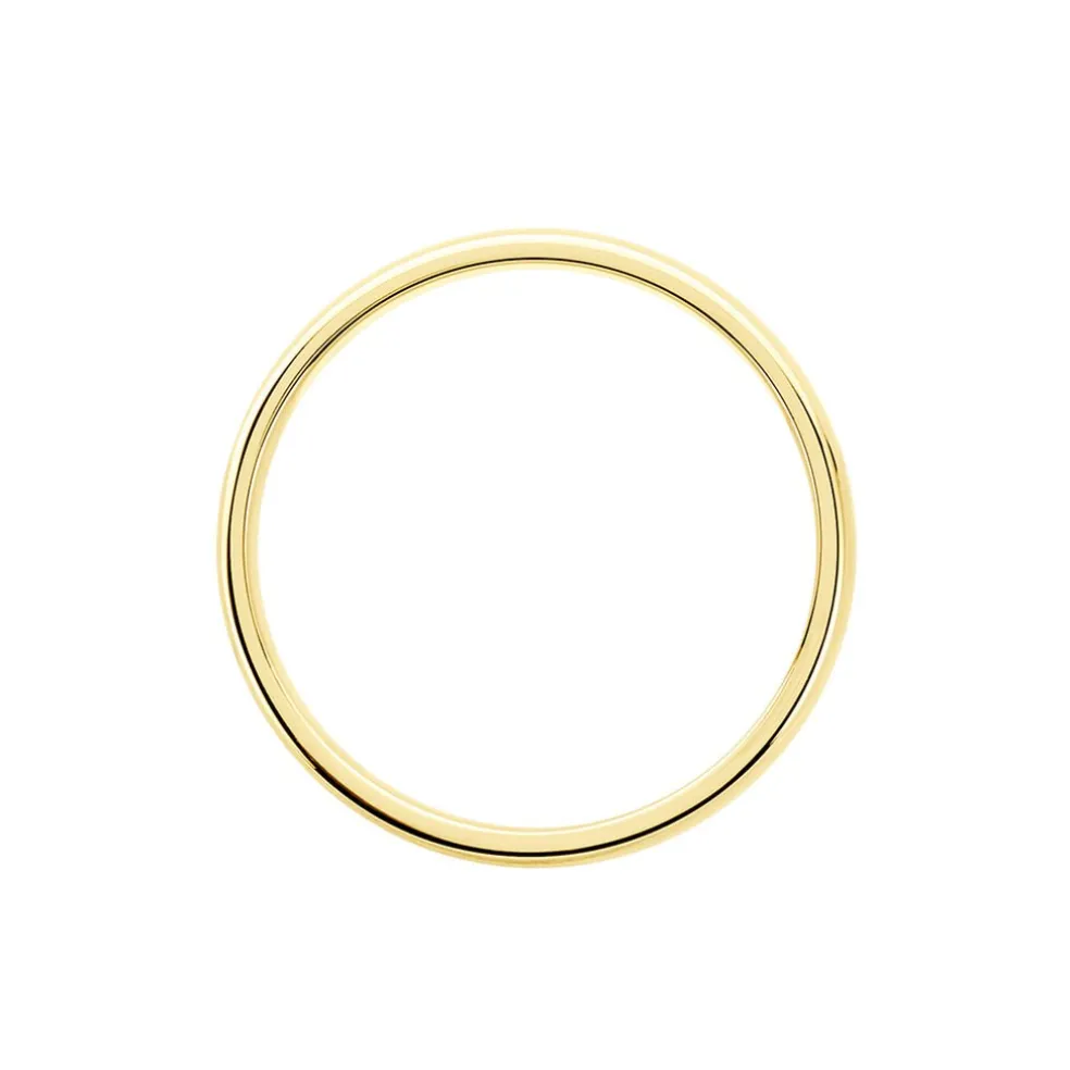 Alliance Sirona Demi Jonc Confort Or Jaune