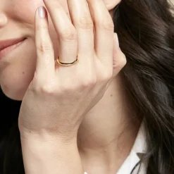 Alliance Sonia Demi Jonc Confort Or Jaune