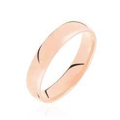 Alliance Sonia Demi Jonc Confort Or Rose