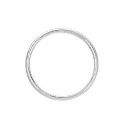 Alliance Sonia Demi Jonc Confort Or Blanc