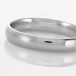 Alliance Sonia Demi Jonc Confort Or Blanc