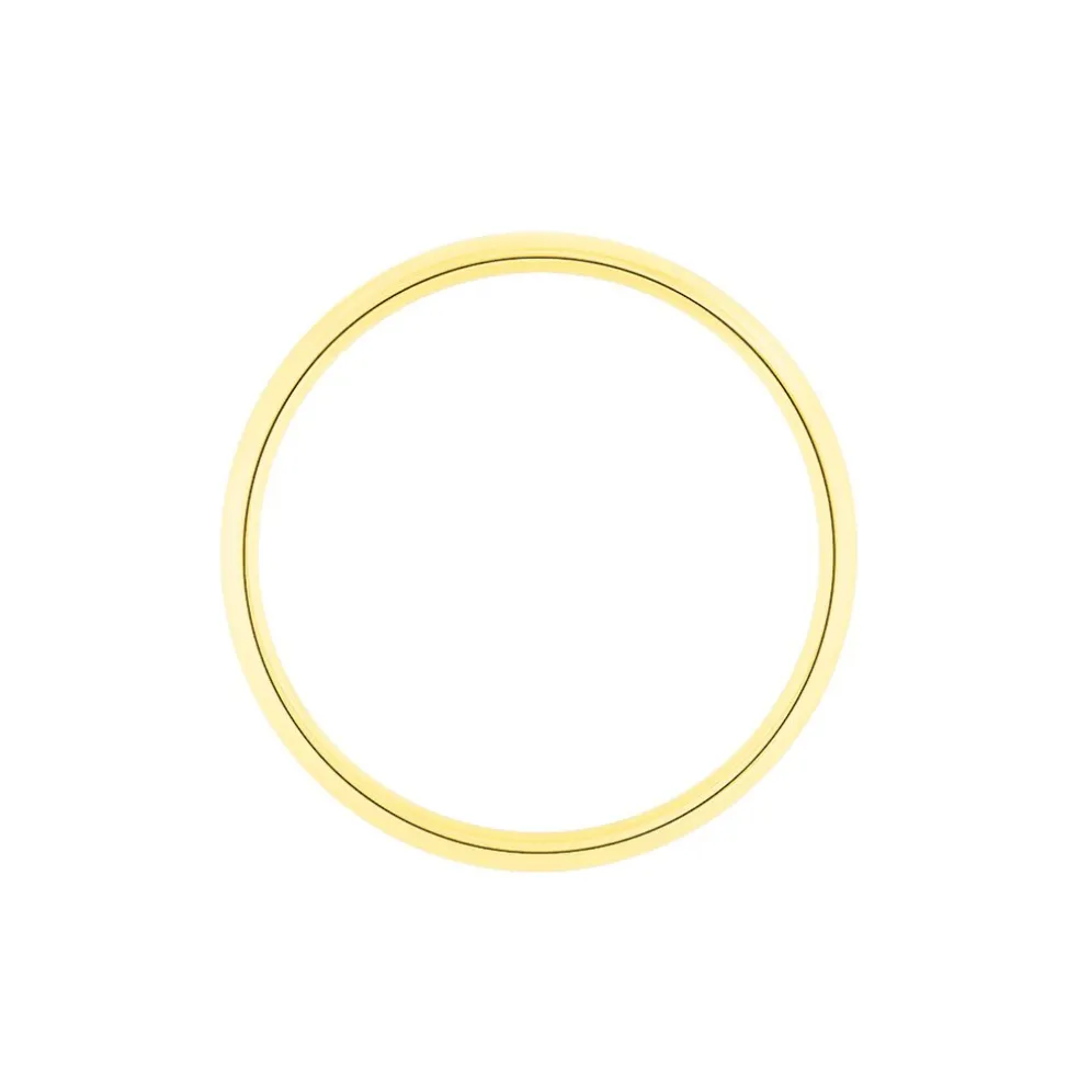 Alliance Sonia Demi Jonc Confort Or Jaune