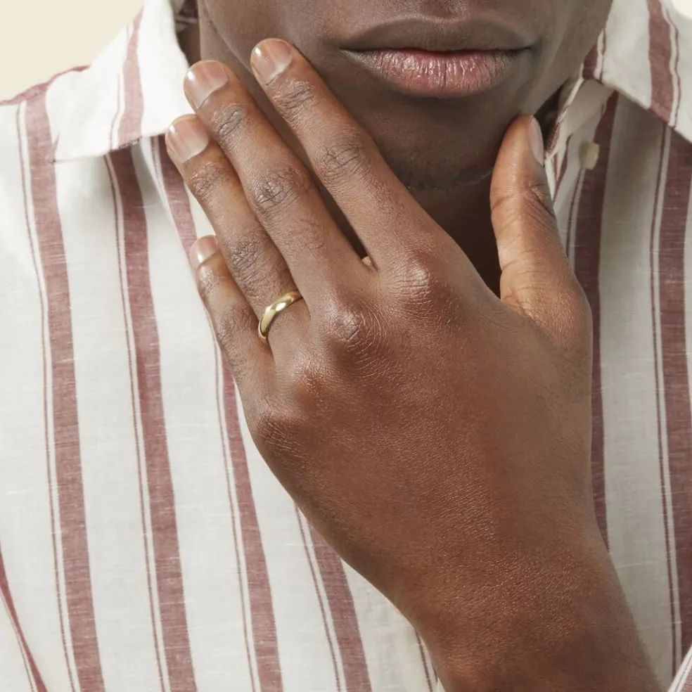 Alliance Sonia Demi Jonc Confort Or Jaune