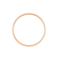 Alliance Sonia Demi Jonc Confort Or Rose