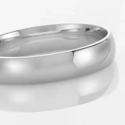 Alliance Sonia Demi Jonc Confort Or Blanc