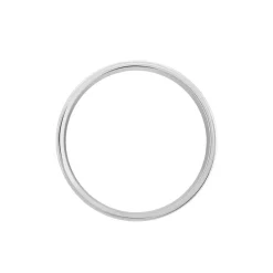 Alliance Sudem Ruban Plat Argent Blanc