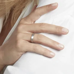 Alliance Sudem Ruban Plat Argent Blanc