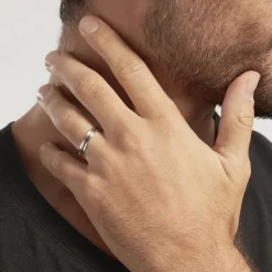 Alliance Telio Ruban Plat Or Blanc