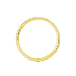 Alliance Triade Ruban Plat Or Tricolore