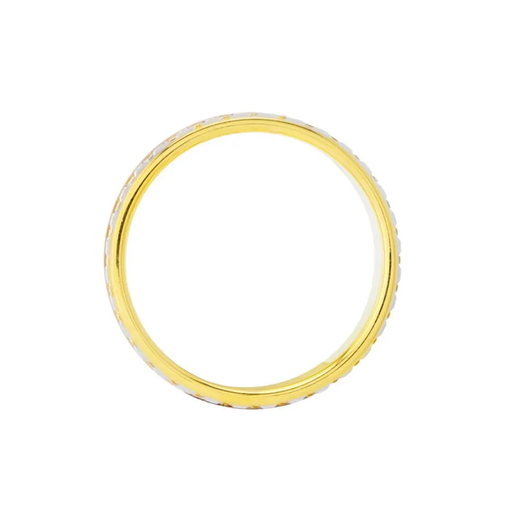 Alliance Triade Ruban Plat Or Tricolore