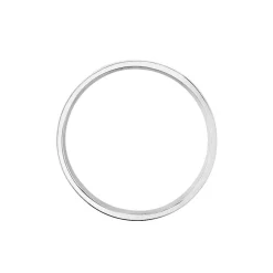 Alliance Tyffen Ruban Plat Argent Blanc