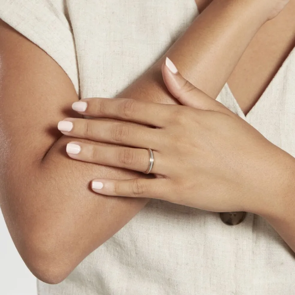 Alliance Tyssia Ruban Plat Or Bicolore