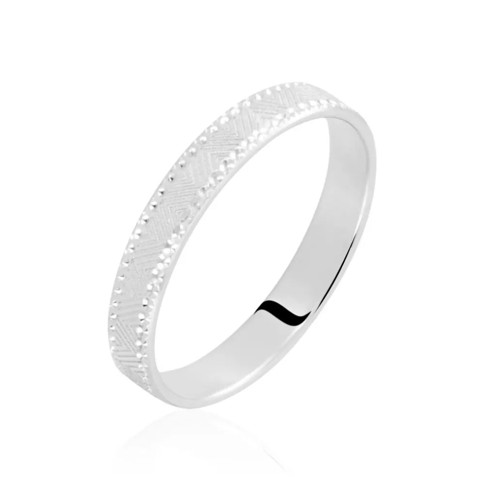 Alliance Valentienne Or Blanc