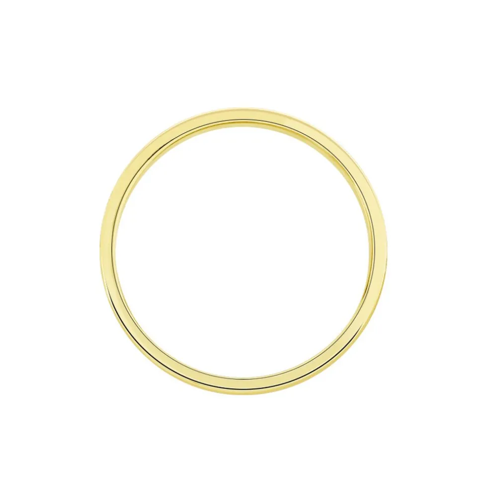 Alliance Zeus Ruban Plat Or Jaune