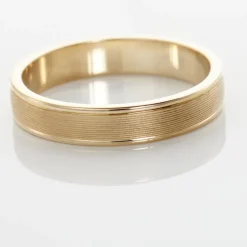 Alliance Zeus Ruban Plat Or Jaune