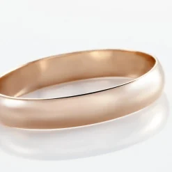 Alliances Argent Rose Alexyne Jonc Bombe 4mm