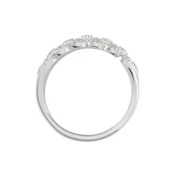 Bague Abbas Or Blanc Diamant