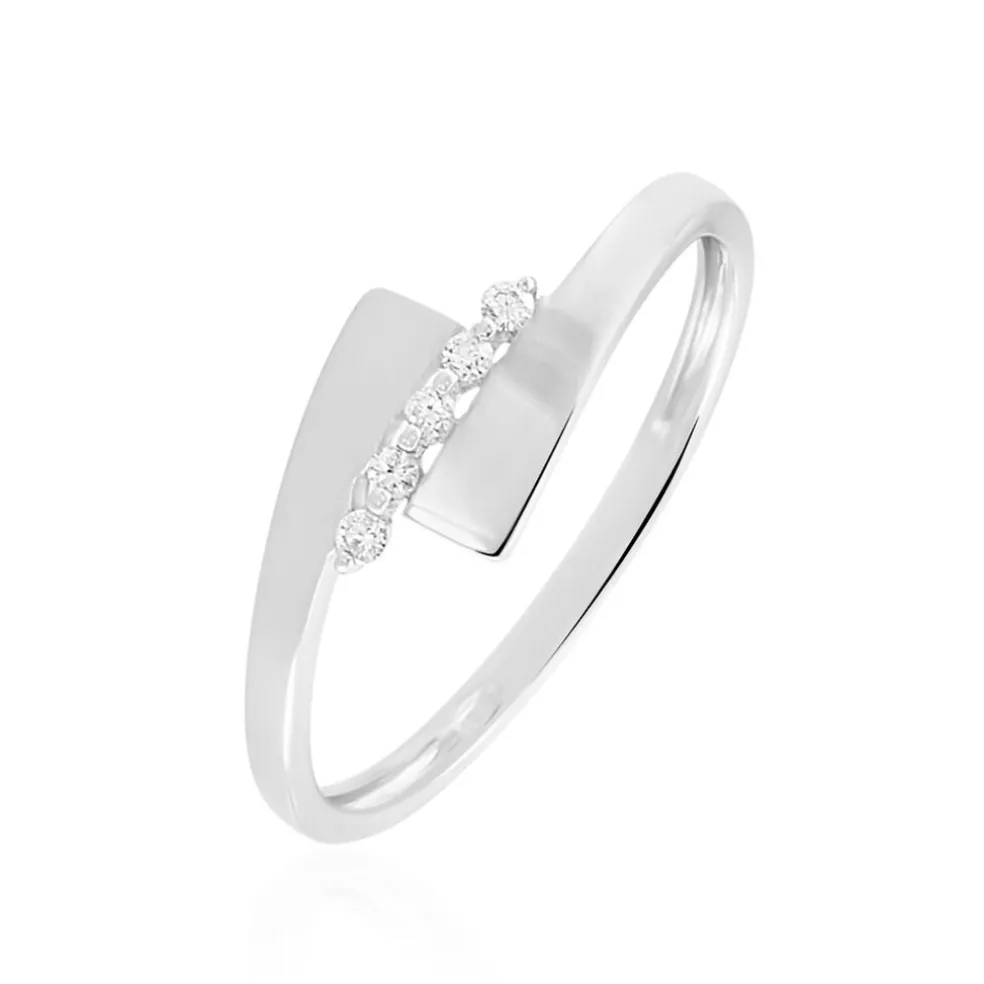 Bague Abbie Or Blanc Diamant