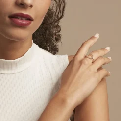 Bague Abigael Plaqué Or Jaune